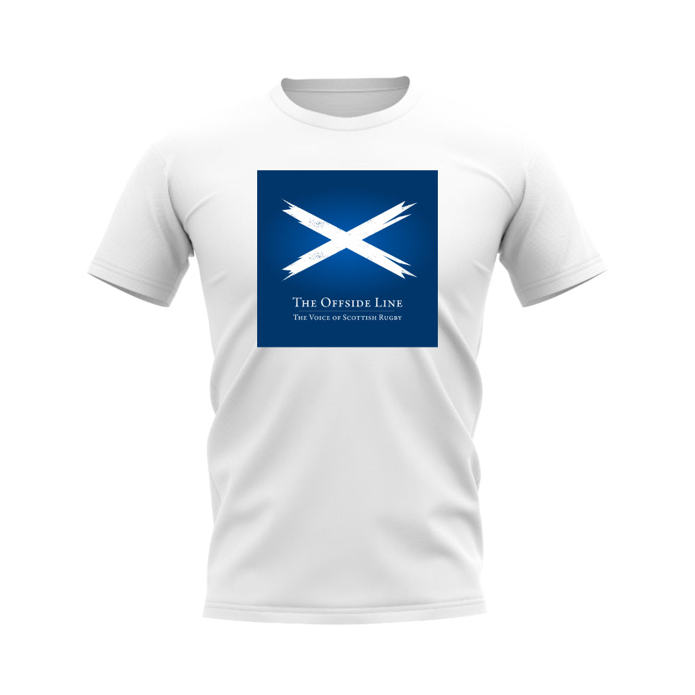 Scotland Offside Line T-Shirt (White)_0