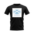 Scotland Offside Line T-Shirt (Black/White)_0