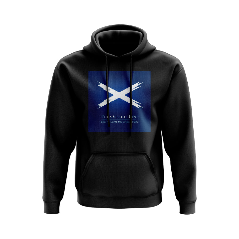 Scotland Offside Line Rugby Hoody (Black/Navy)_0