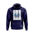 Scotland Offside Line Logo Rugby Hoody - Version 2 (Navy/White)_0