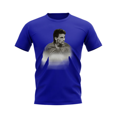 Roberto Baggio Italy Legend T-Shirt (Blue)_0