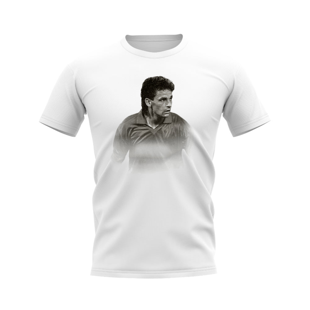 Roberto Baggio Italy Legend T-Shirt (White)_0