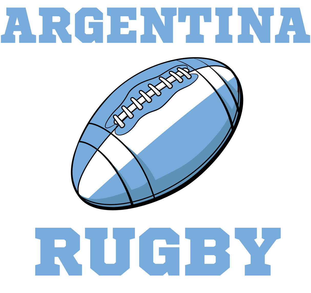 Argentina Rugby Ball Hoody_1