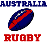 Australia Rugby Ball Long Sleeve Tee (Green)_1