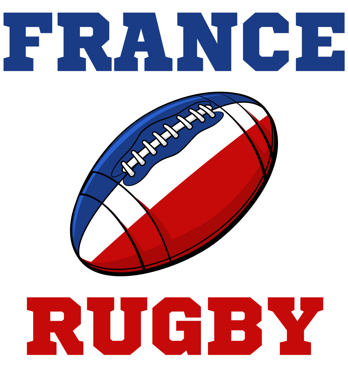 France Rugby Ball Sweatshirt (White)_1