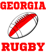 Georgia Rugby Ball Mug (White)_1