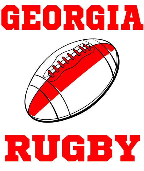 Georgia Rugby Ball Mug (White)_1