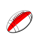 Georgia Rugby Ball Mug (Red)_1
