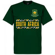 South Africa Rugby Team T-shirt - Bottle Green_0