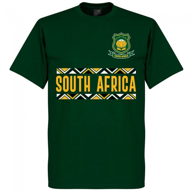 South Africa Rugby Team T-shirt - Bottle Green_0