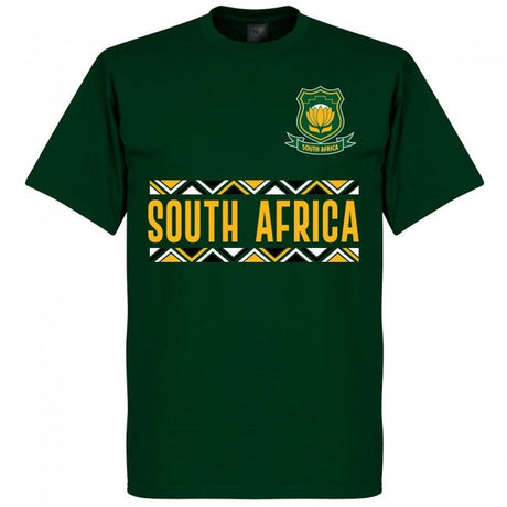 South Africa Rugby Team T-shirt - Bottle Green_0