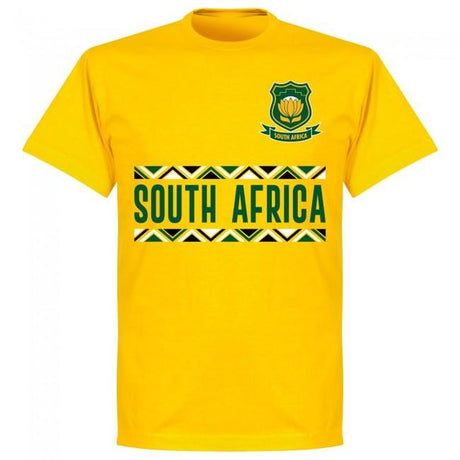South Africa Rugby Team T-shirt - Yellow_0