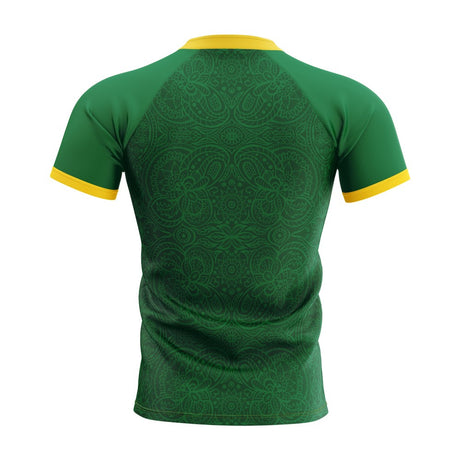  2025-2026 Springboks South Africa Home Rugby Shirt Adult Long Sleeves_1