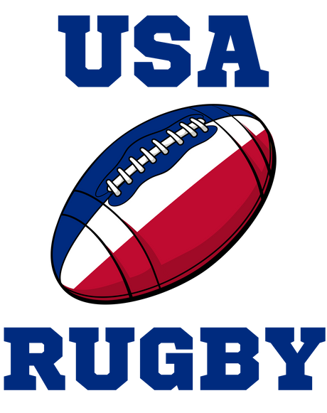 USA Rugby Ball Sweatshirt (Red)_1