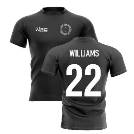 2025-2026 New Zealand Home Concept Rugby Shirt (Williams 22)_4