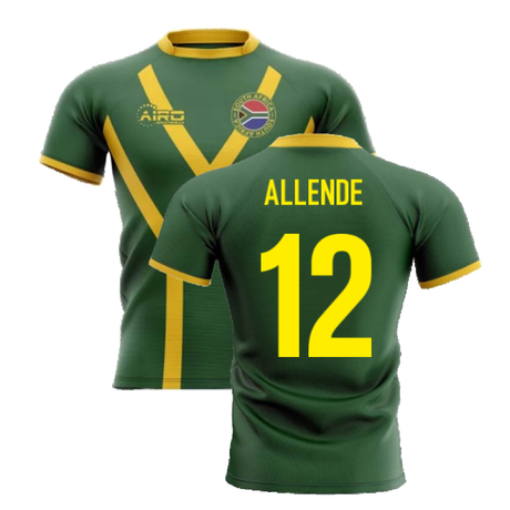 2025-2026 South Africa Springboks Flag Concept Rugby Shirt (Allende 12)_4