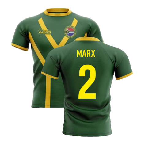 2025-2026 South Africa Springboks Flag Concept Rugby Shirt (Marx 2)_4