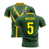 2025-2026 South Africa Springboks Flag Concept Rugby Shirt (Mostert 5)_4