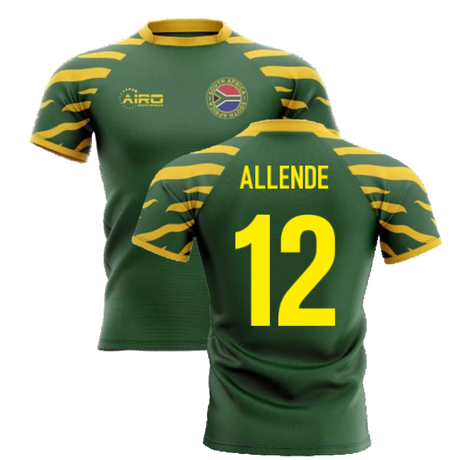 2025-2026 South Africa Springboks Home Concept Rugby Shirt (Allende 12)_4