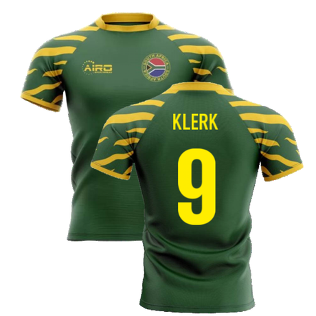 2025-2026 South Africa Springboks Home Concept Rugby Shirt (Klerk 9)_4