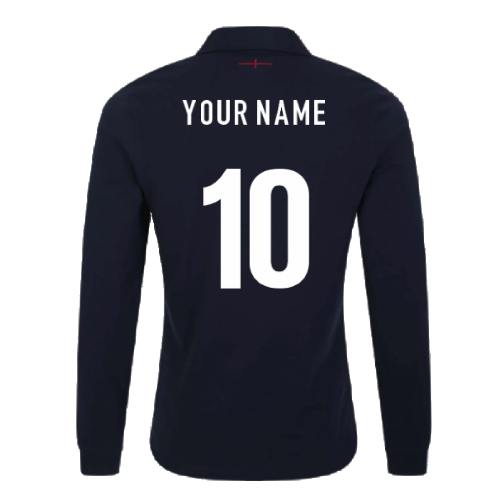 2023-2024 England Rugby Alternate LS Classic Shirt (Your Name)_3