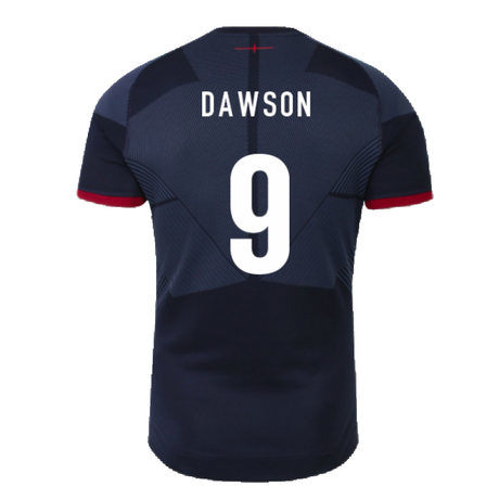 2023-2024 England Rugby Alternate Pro Jersey (Dawson 9)_4