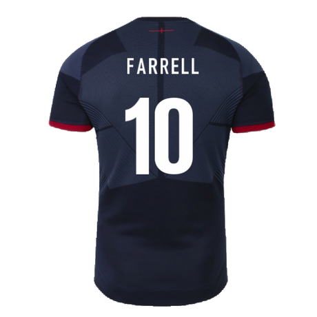 2023-2024 England Rugby Alternate Pro Jersey (Farrell 10)_4