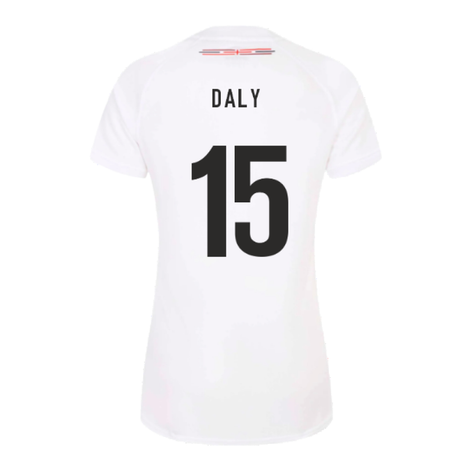 2023-2024 England Rugby Home Replica Shirt (Womens) (Daly 15)_4