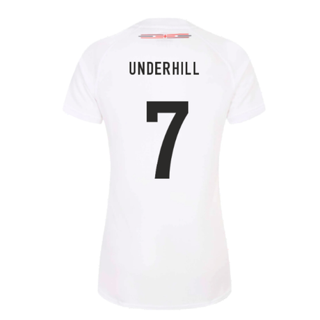 2023-2024 England Rugby Home Replica Shirt (Womens) (Underhill 7)_4
