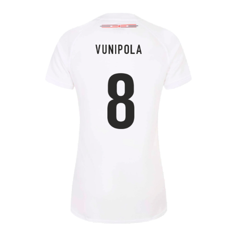 2023-2024 England Rugby Home Replica Shirt (Womens) (Vunipola 8)_4