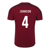 2023-2024 England Rugby Presentation T-Shirt (Tibetan Red) (Johnson 4)_4