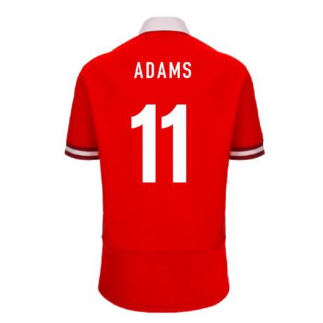 2023-2024 Wales Rugby Home Cotton Shirt (Adams 11)_4