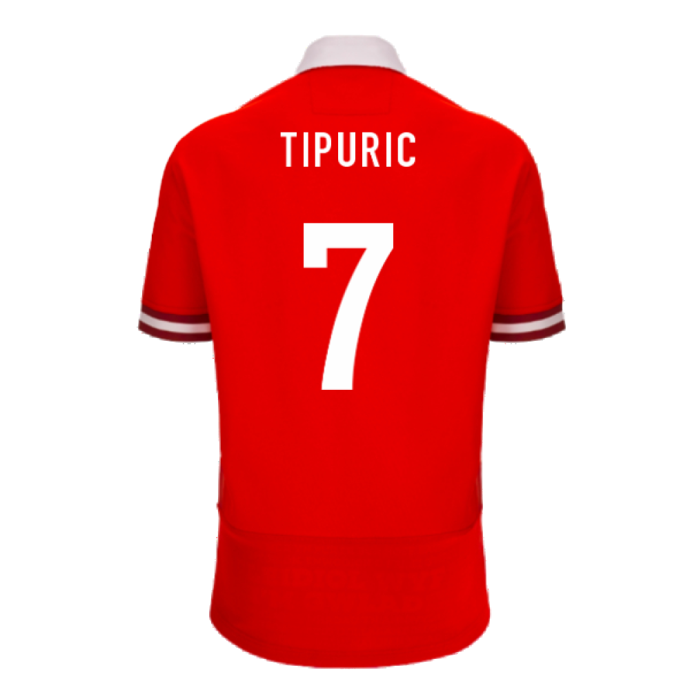2023-2024 Wales Rugby Home Cotton Shirt (Tipuric 7)_4