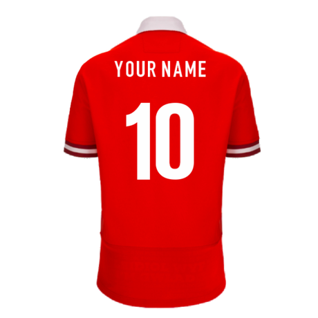 2023-2024 Wales Rugby Home Cotton Shirt (Your Name)_4