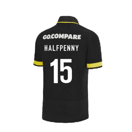 2023-2024 Wales Rugby WRU Away Shirt (Kids) (Halfpenny 15)_4