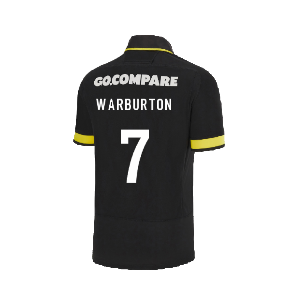 2023-2024 Wales Rugby WRU Away Shirt (Kids) (Warburton 7)_4