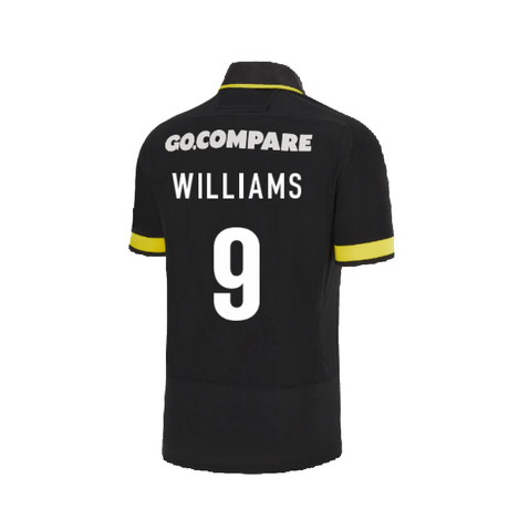 2023-2024 Wales Rugby WRU Away Shirt (Kids) (Williams 9)_4
