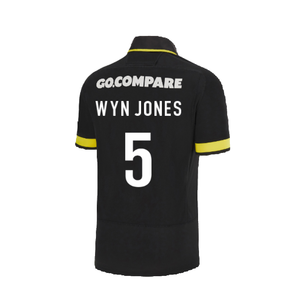2023-2024 Wales Rugby WRU Away Shirt (Kids) (Wyn Jones 5)_4