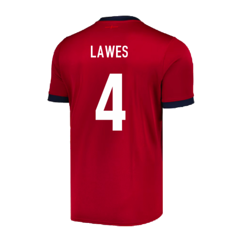 2024-2025 England Rugby Alternate Replica Jersey (Lawes 4)_2
