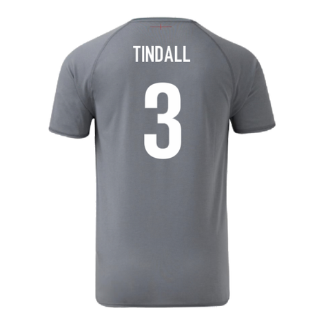 2024-2025 England Rugby Relaxed O2 Training Jersey (Grey) (Tindall 3)_2