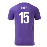 2024-2025 England Rugby Relaxed Training Jersey (Violet) - Kids (Daly 15)_2