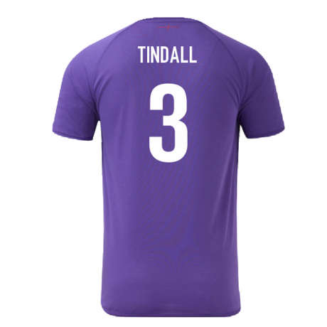 2024-2025 England Rugby Relaxed Training Jersey (Violet) - Kids (Tindall 3)_2