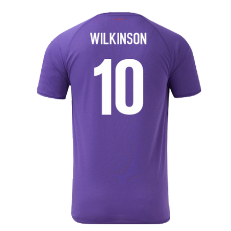 2024-2025 England Rugby Relaxed Training Jersey (Violet) - Kids (Wilkinson 10)_2