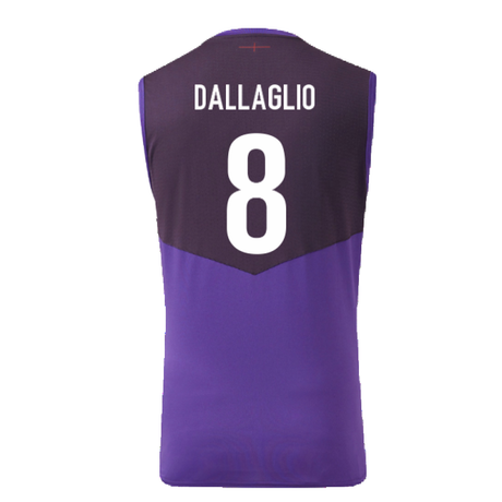 2024-2025 England Rugby Sleeveless Jersey O2 (Violet) (Dallaglio 8)_2