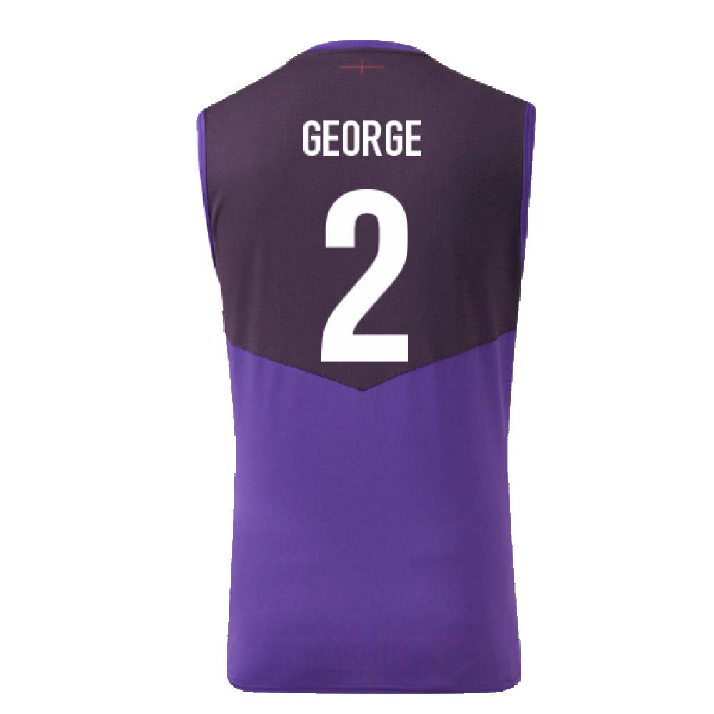 2024-2025 England Rugby Sleeveless Jersey O2 (Violet) (George 2)_2