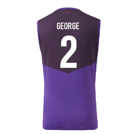2024-2025 England Rugby Sleeveless Jersey O2 (Violet) (George 2)_2