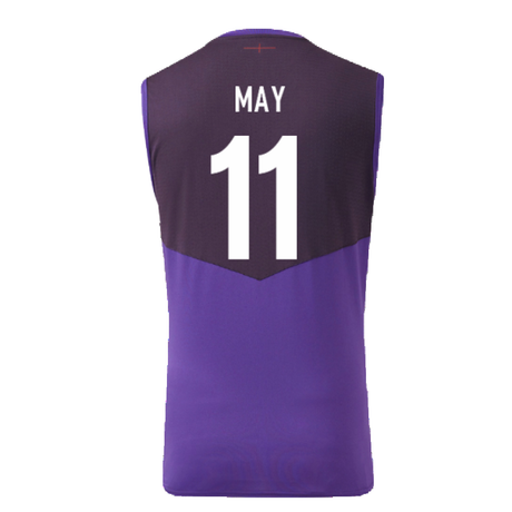2024-2025 England Rugby Sleeveless Jersey O2 (Violet) (May 11)_2