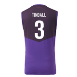 2024-2025 England Rugby Sleeveless Jersey O2 (Violet) (Tindall 3)_2