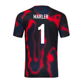 2024-2025 England Rugby Warm Up Jersey (Black) (Marler 1)_2