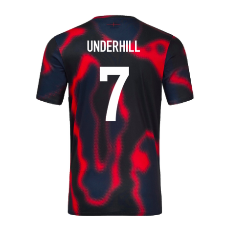 2024-2025 England Rugby Warm Up Jersey (Black) (Underhill 7)_2